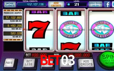 A Popularidade dos Caça-Níqueis no bet03